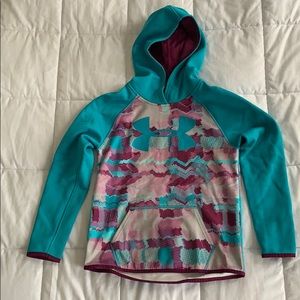 YLG Blue/Purple Patterened Under Armour Hoodie